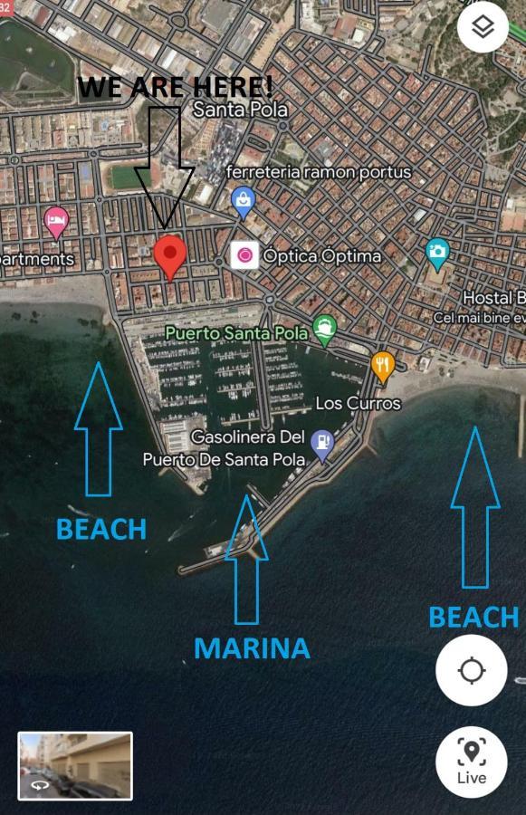Marina Apartments - Valentin Santa Pola Buitenkant foto